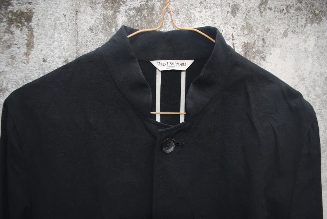 BED J.W. FORD 차이나 카라 린넨 블레이저 상품이미지1