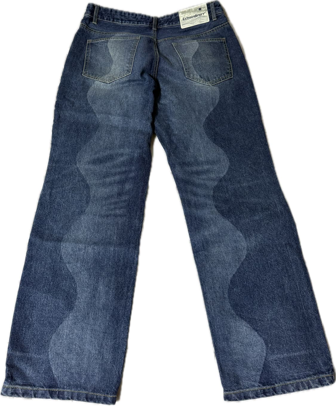 (L) 엑스트라오디너리 LASER CURVE PRINT DENIM 상품이미지2