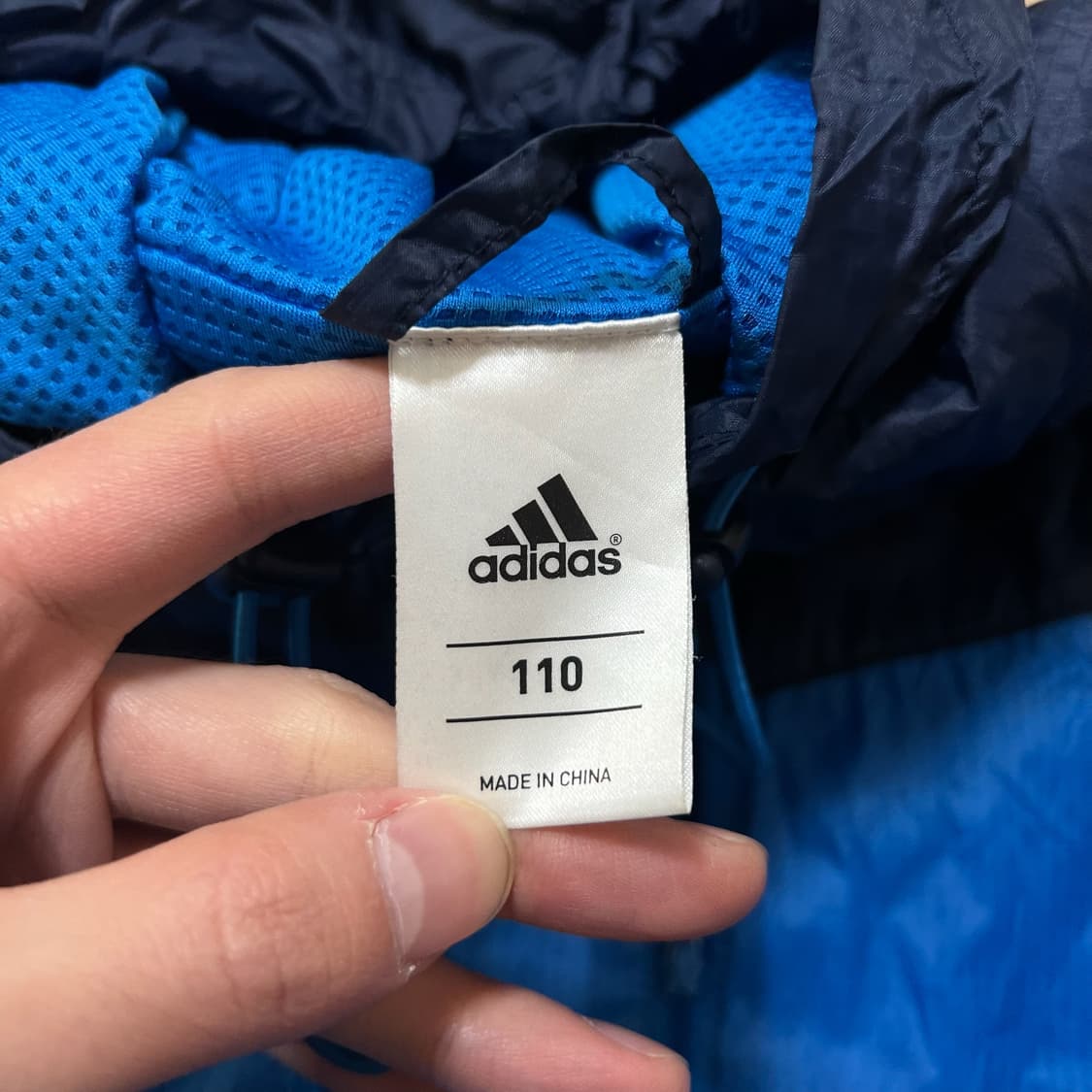 아디다스 남성 로고 바람막이 자켓 XXL/110  상품이미지5