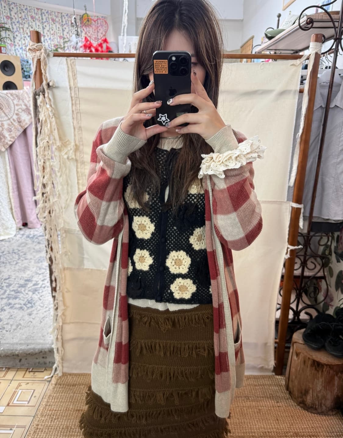 jocomomola flower cardigan 상품이미지2