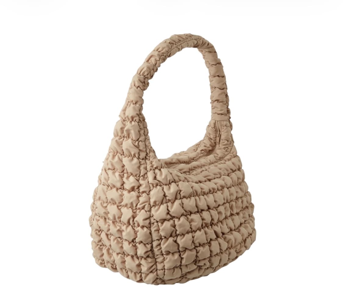 코스 오버사이즈 퀼티드백 베이지 택 달린 새상품 상품이미지2