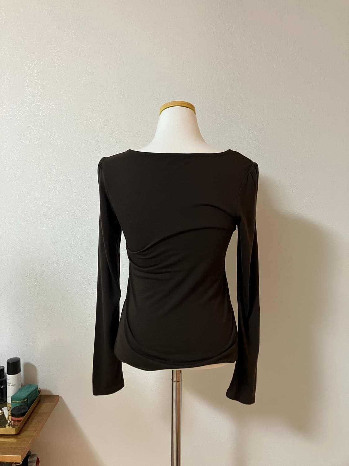 일본빈티지 리본 롱슬리브티셔츠 긴팔티셔츠 모리걸 상품이미지3