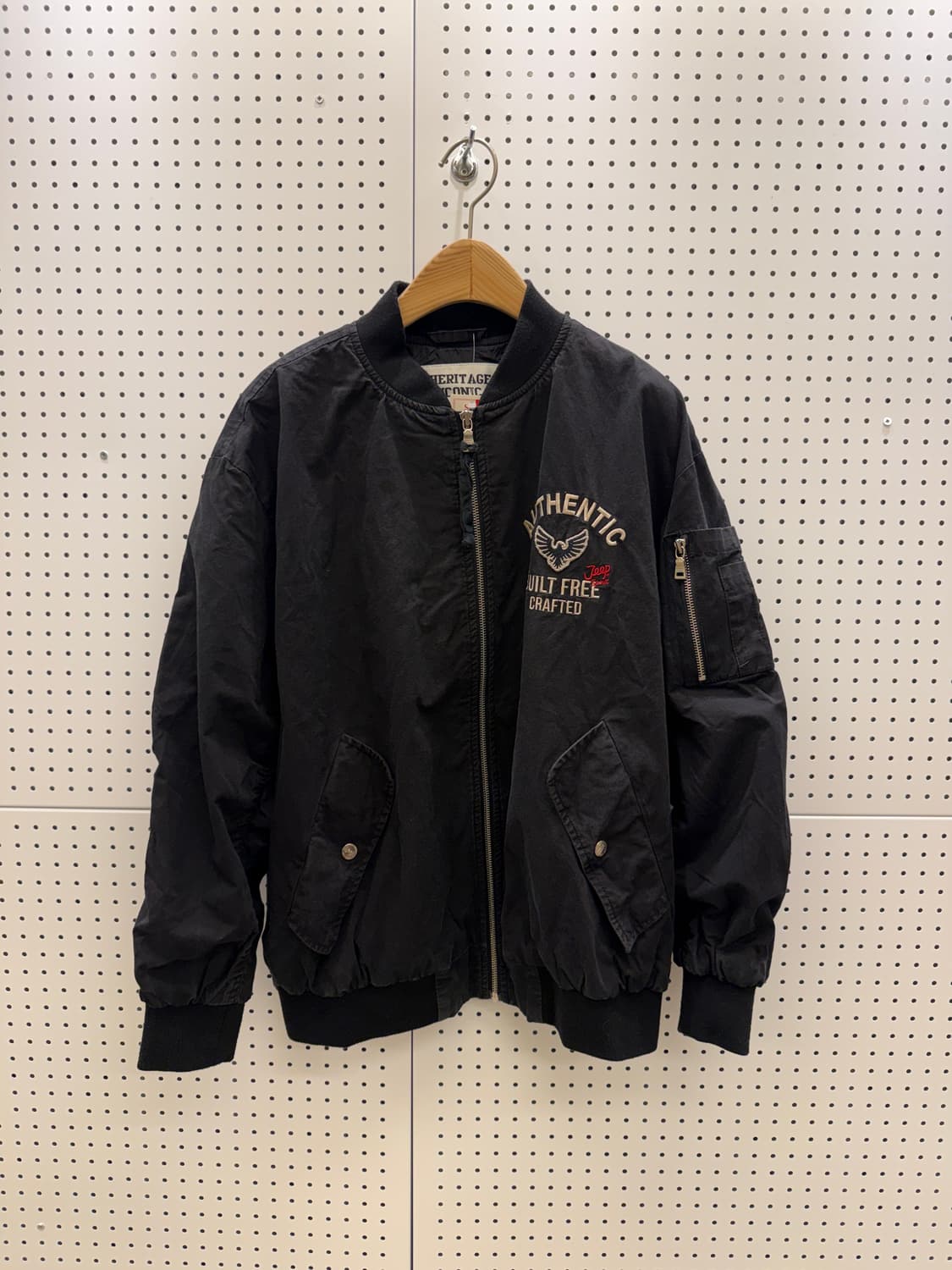 지프 ma-1 스타일 항공 자켓 U1215 상품이미지2