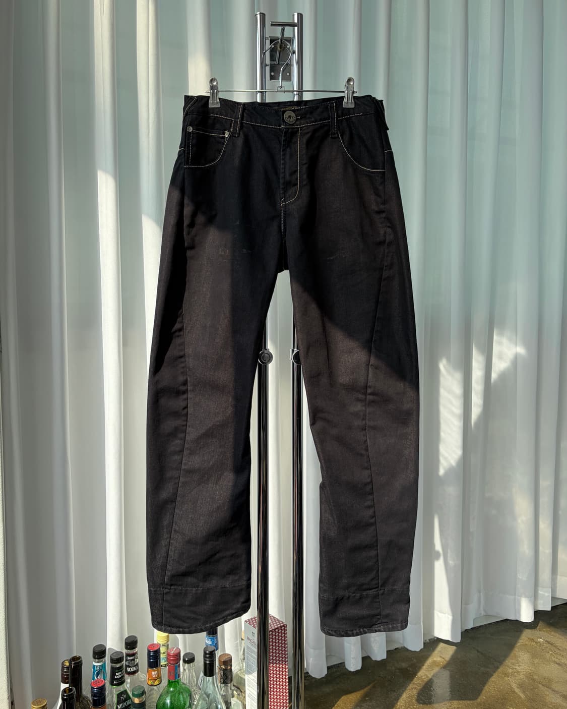 [32인치]에비수 Evisu 엔지니어드 데님 팬츠 상품이미지2