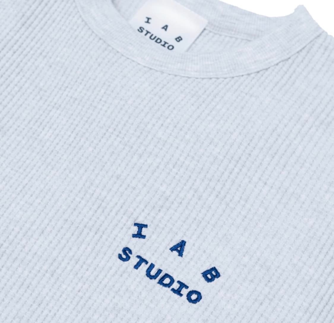 아이앱 와플 롱슬리브 라이트 그레이 xl 상품이미지2