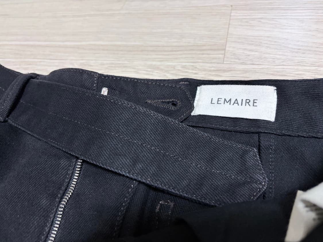 Lemaire 르메르 트위스티드 벨티드 팬츠 L 상품이미지1