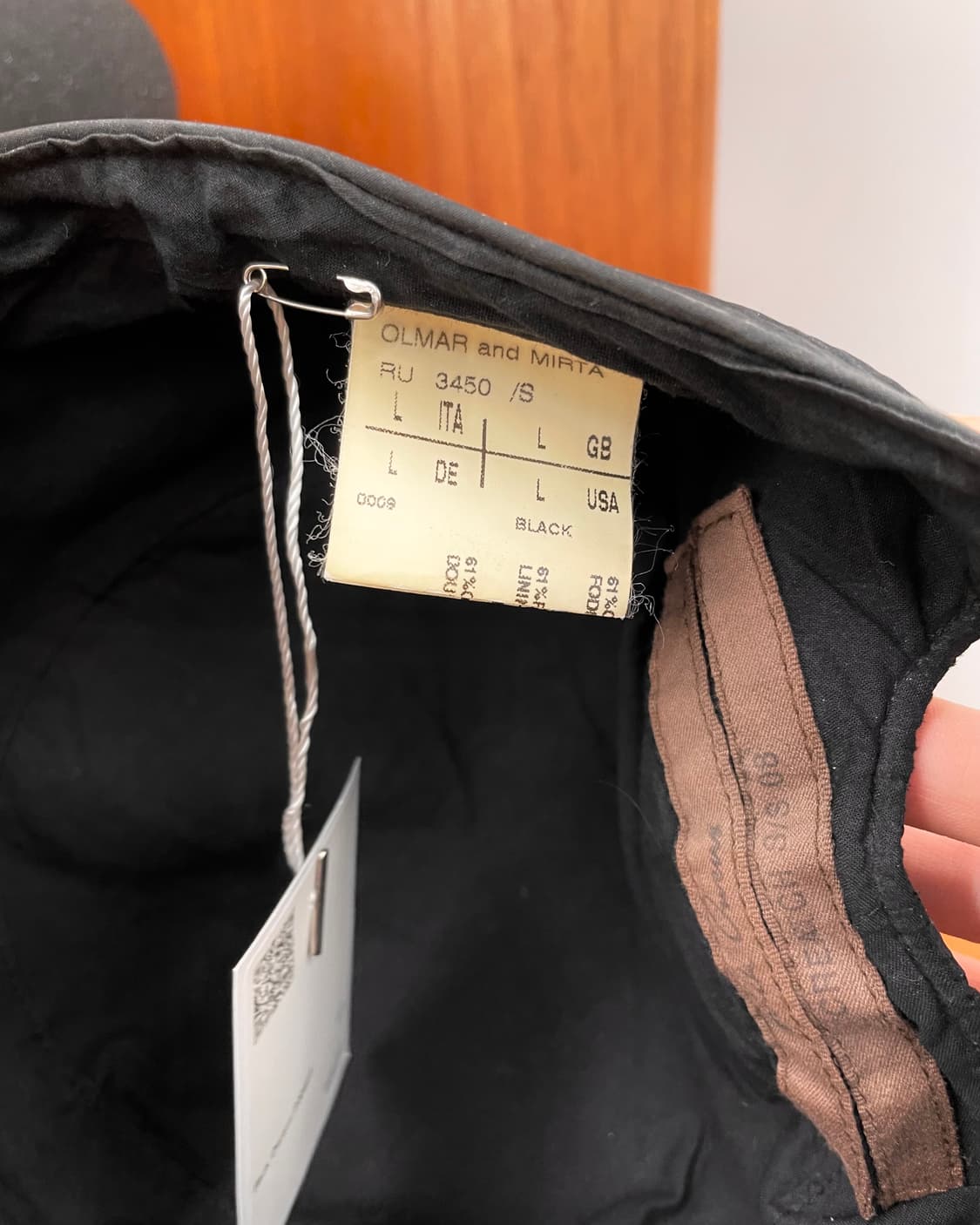 릭오웬스 08ss 캡 모자 상품이미지6