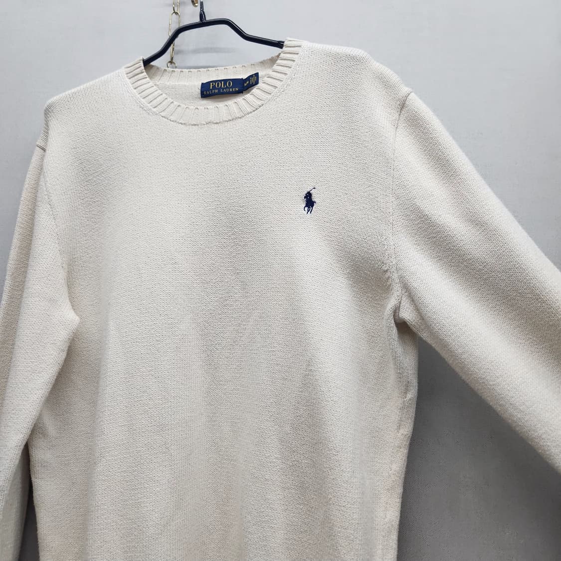 폴로랄프로렌 로고 코튼 니트 M(M~L) 상품이미지3