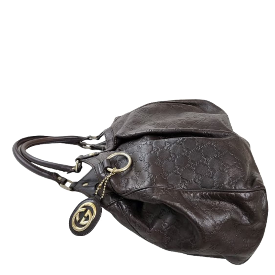 정품 구찌 시마 가죽 수키백 라지 상품이미지5