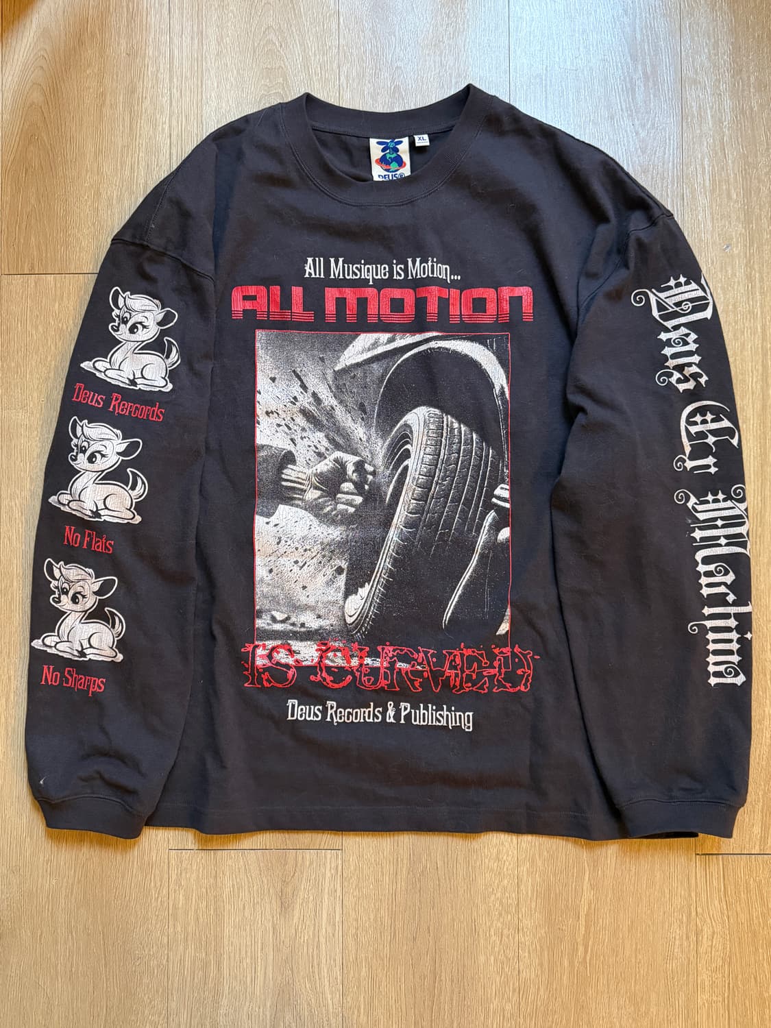 데우스 엑스 마키나 긴팔 티셔츠 XL 상품이미지1