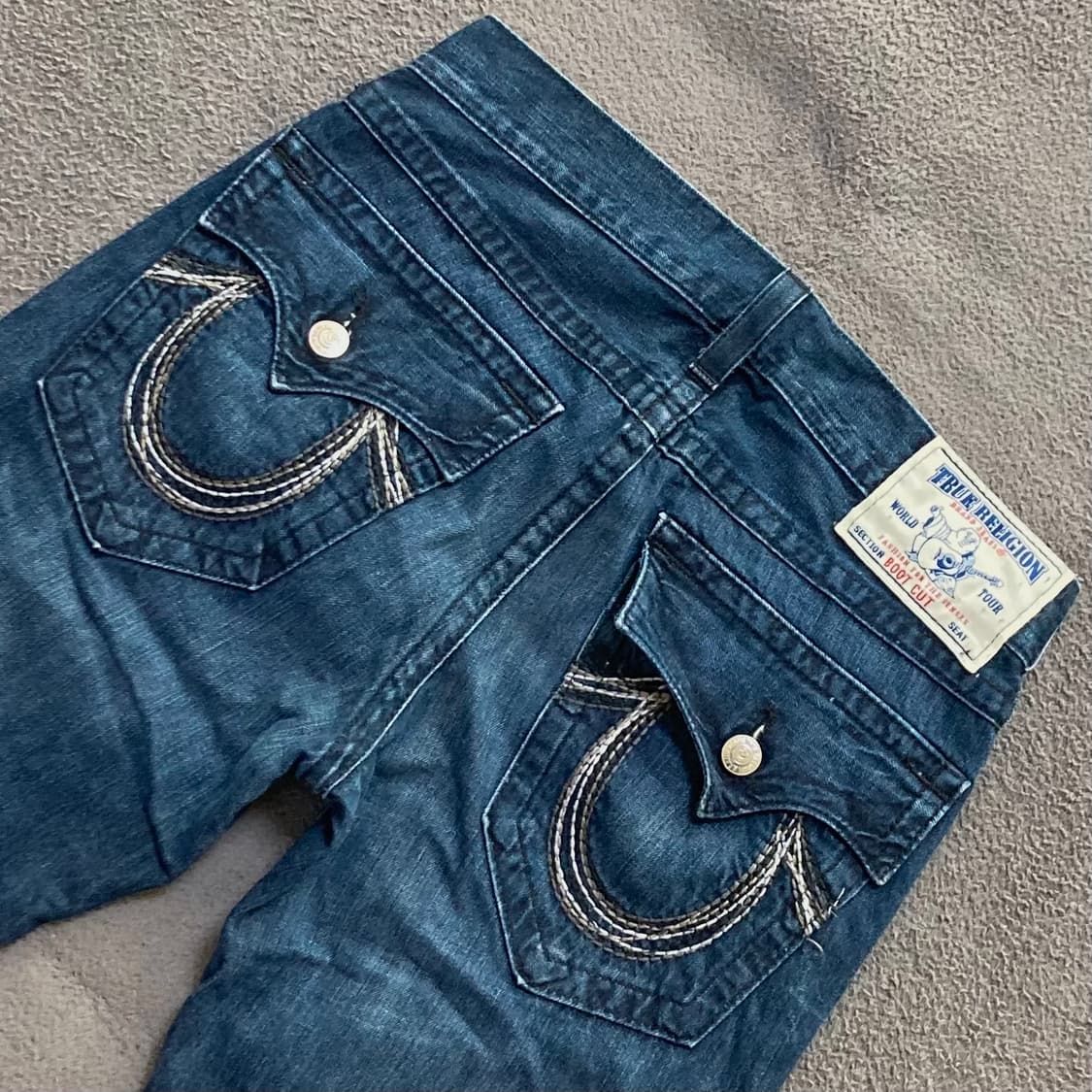 트루 릴리전 BOOT CUT 데님팬츠 SEAT 상품이미지4