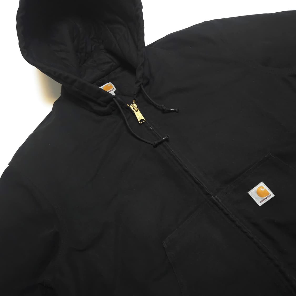 칼하트 OG USA J140 덕액티브 워크 자켓 블랙 상품이미지8