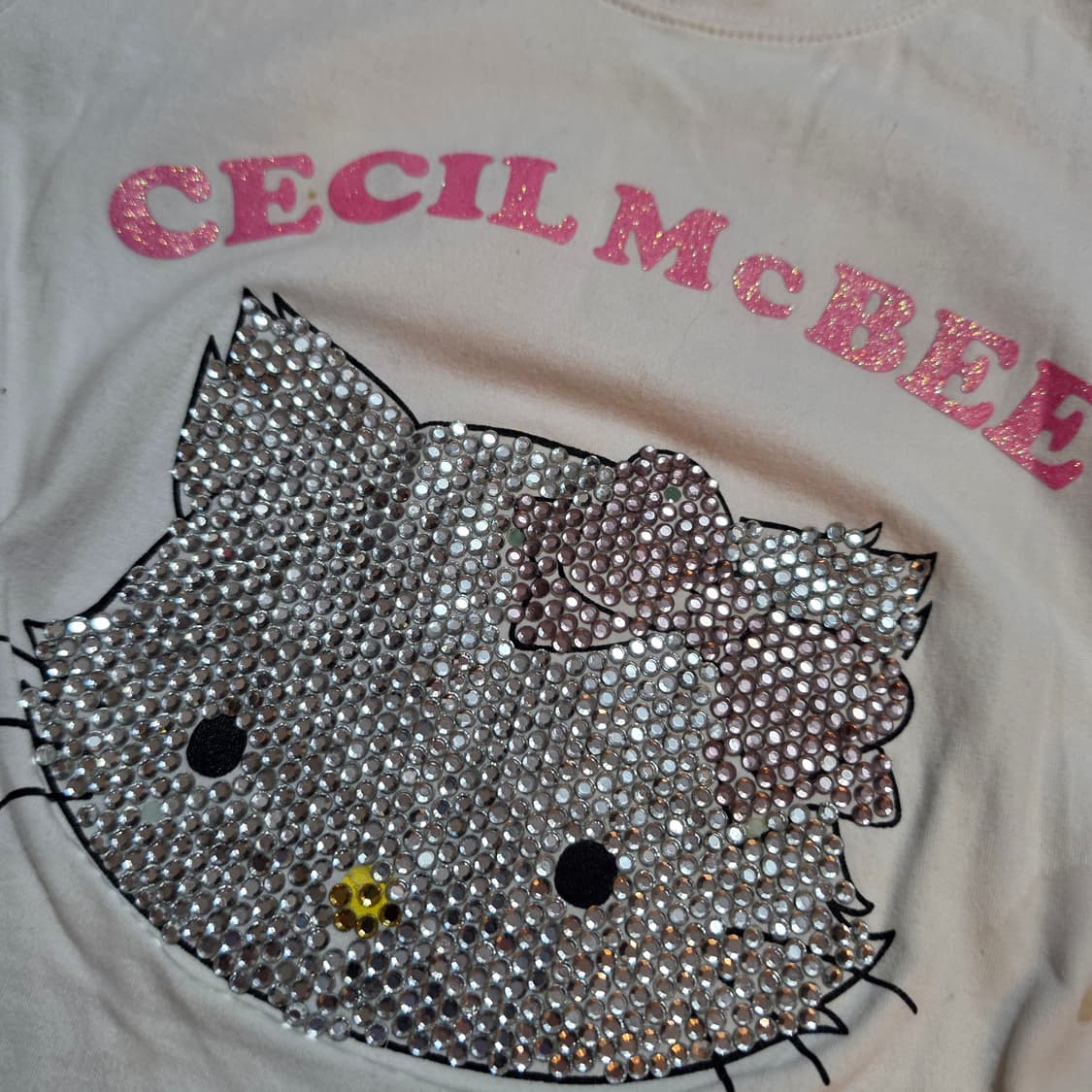 정품 세실맥비 챠미키티 딱붙티 산리오 빈티지  상품이미지3