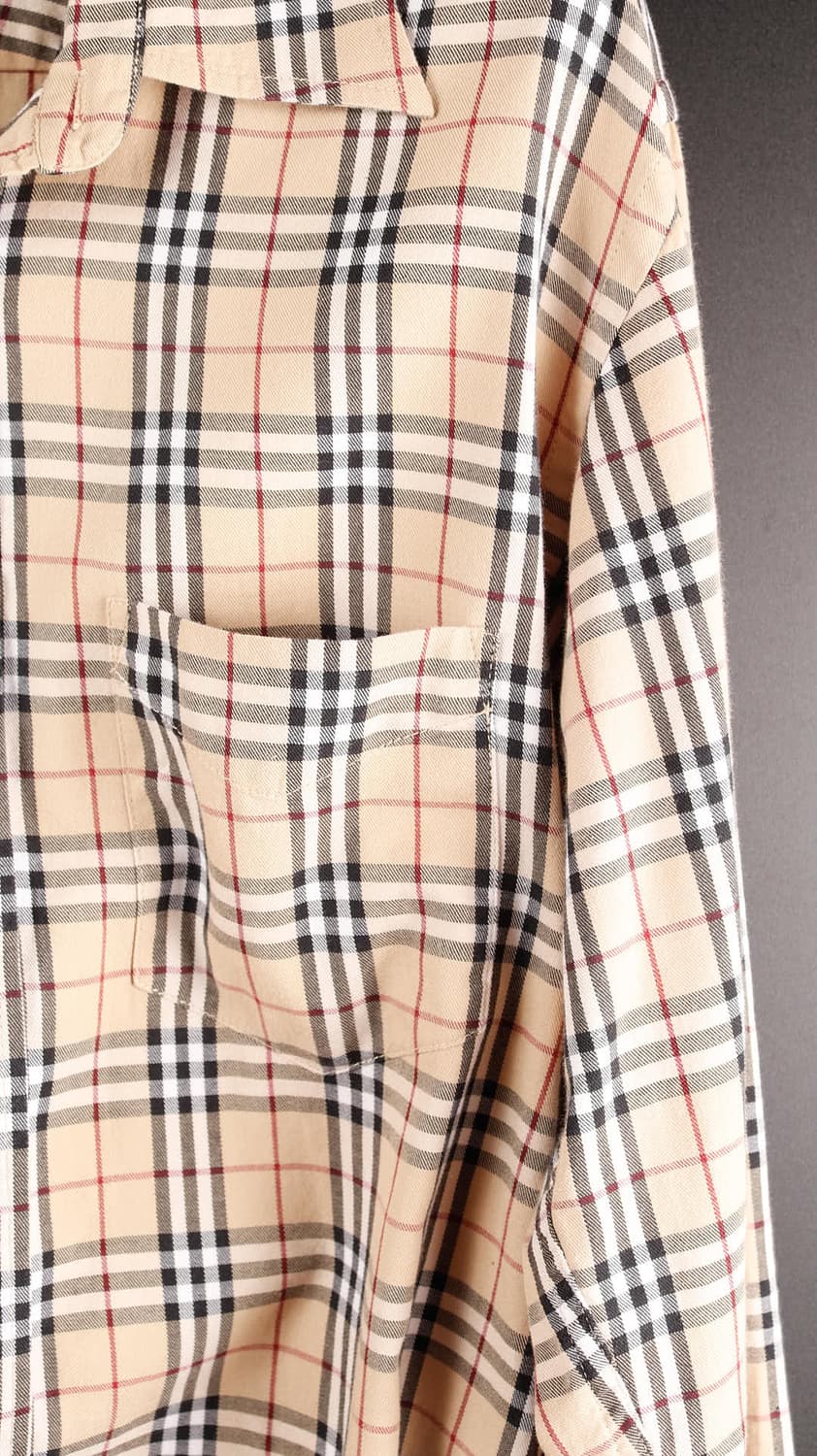 버버리 노바 체크 셔츠 상품이미지3