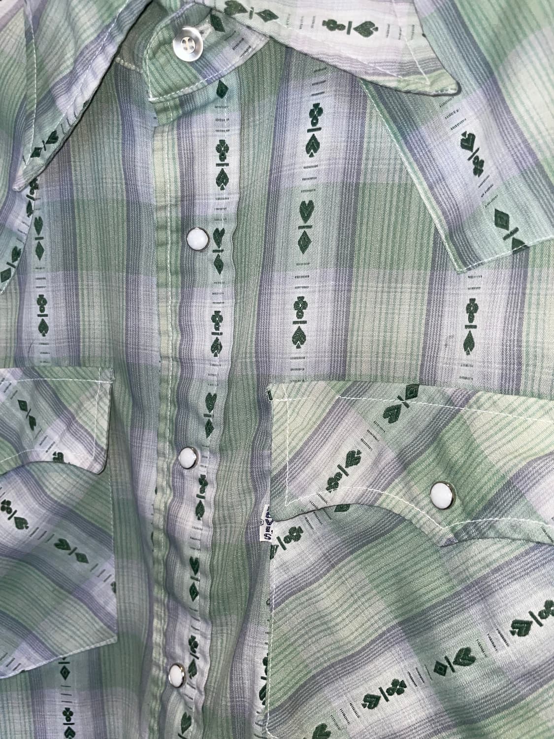 1970's-80's Levi’s Western Shirt 상품이미지3