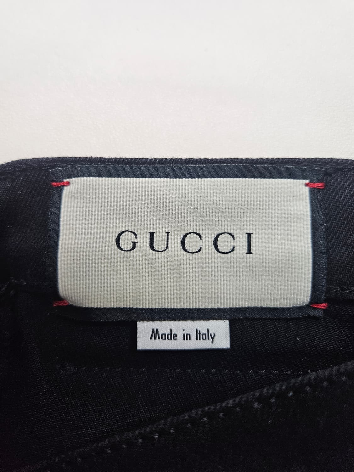 (100% 정품) 구찌 GUCCI 명품 청바지 블랙진 상품이미지3