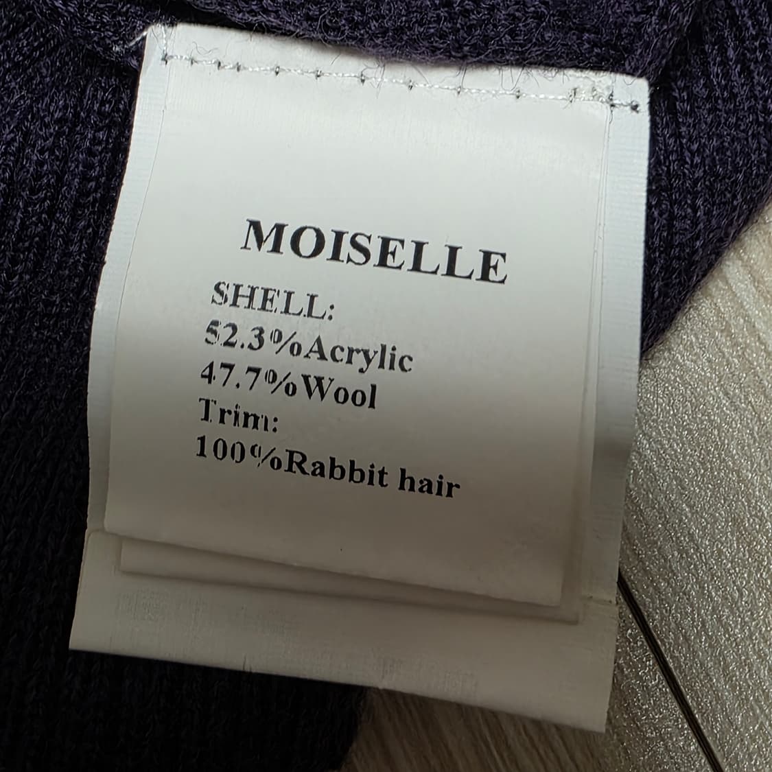 홍콩빈티지)퍼플 퍼 고딕로리타 로즈st 큐빅 로맨틱 니트 가디건블라우스 상품이미지8