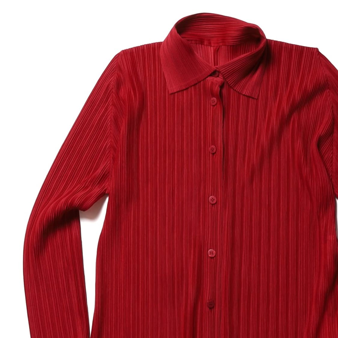 플리츠 플리즈 Pleats Please Button Up Dress 
 상품이미지2