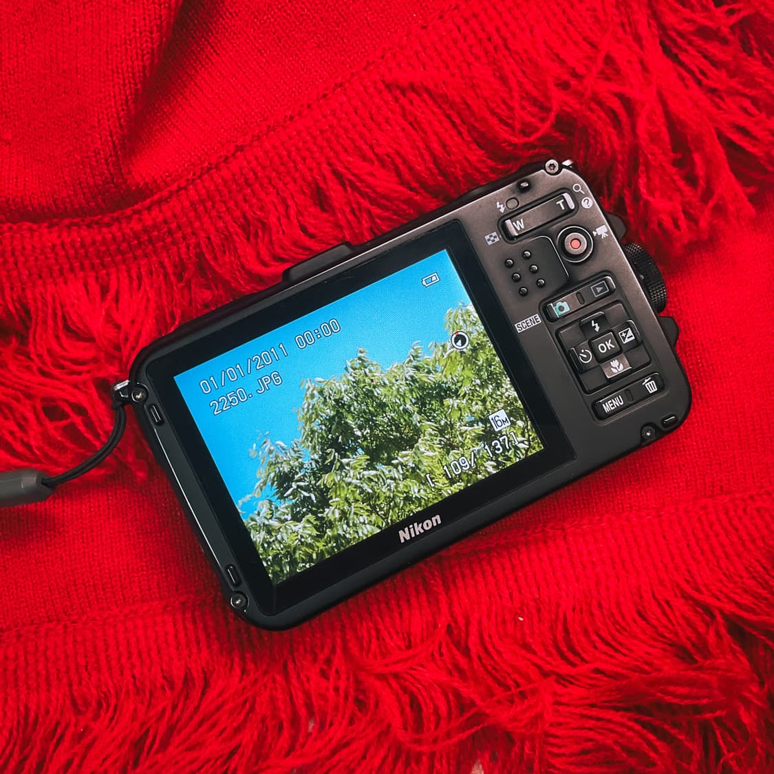 [작례포함] nikon coolpix aw100 빈티지 디카 상품이미지4