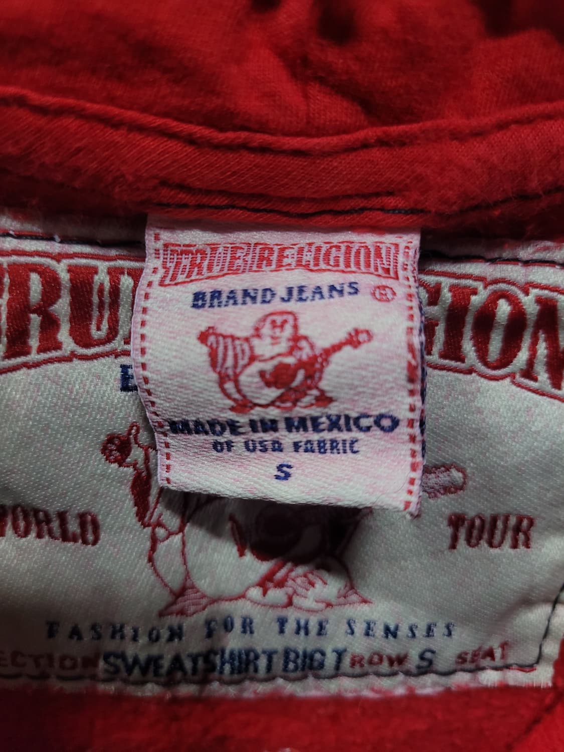 TRUE RELIGION 트루릴리젼 빈티지 페이디드 후드집업  상품이미지6