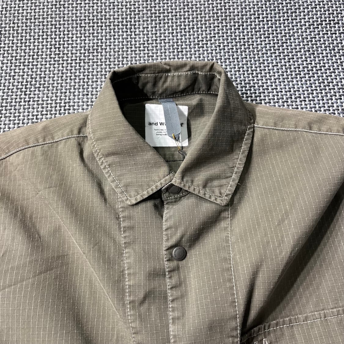 AND WANDER 셔츠(100) 상품이미지4