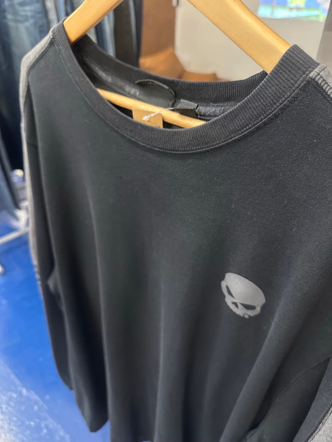 H-D 할리데이비슨 스컬 롱슬리브 상품이미지5