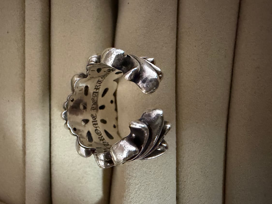 크롬하츠 더블플로랄링 us10.5 사이즈 상품이미지4