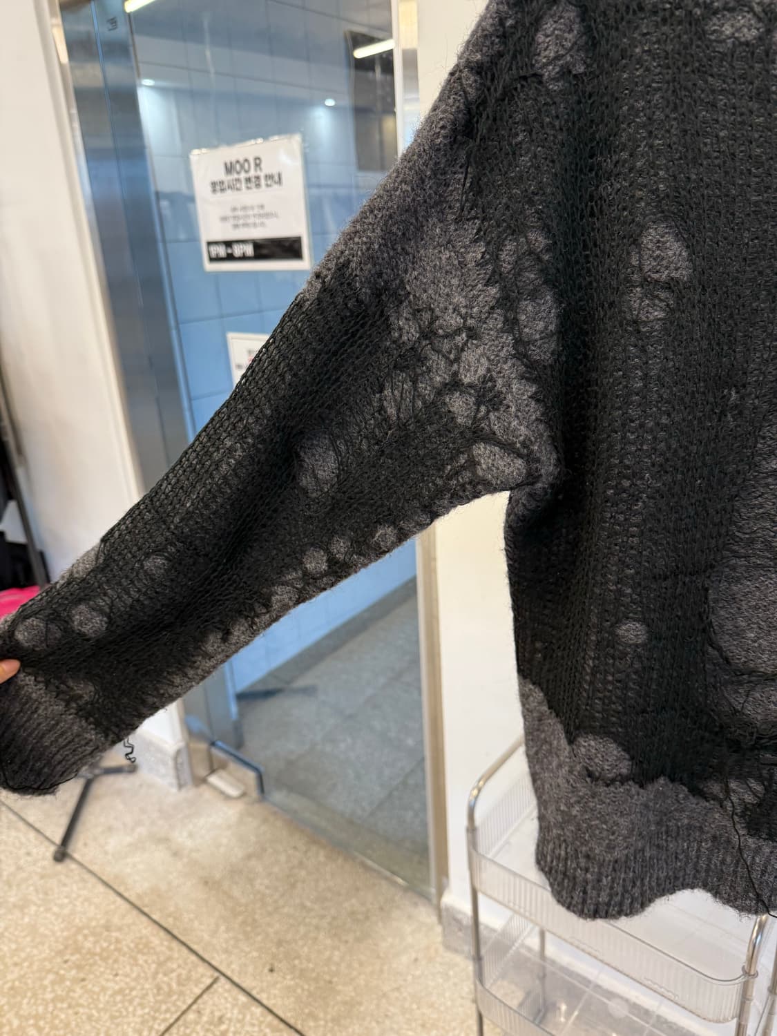 Diesel cutting knit 상품이미지4