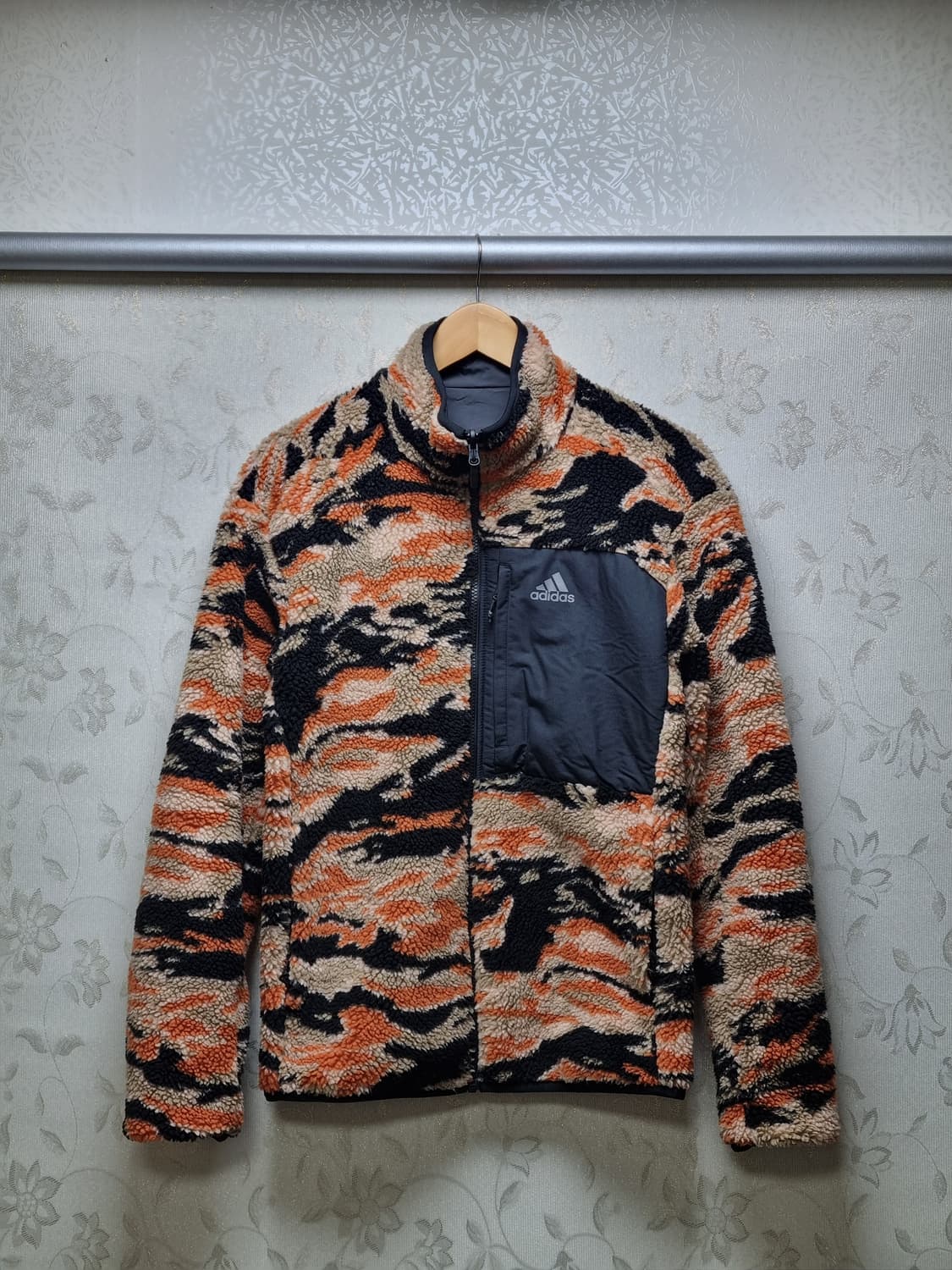 [남95] 아디다스 쉐르파 카모 리버시블 플리스자켓 상품이미지1