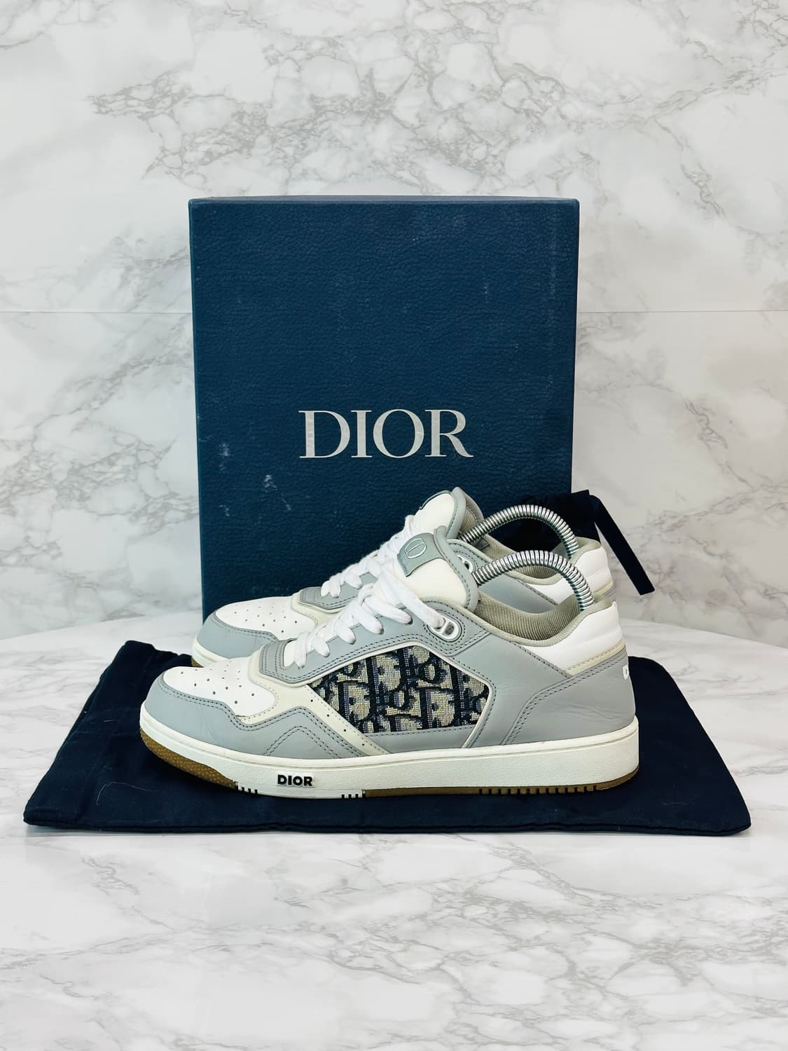 [40/풀구성] 디올 B27 로우탑 스니커즈 그레이 상품이미지3