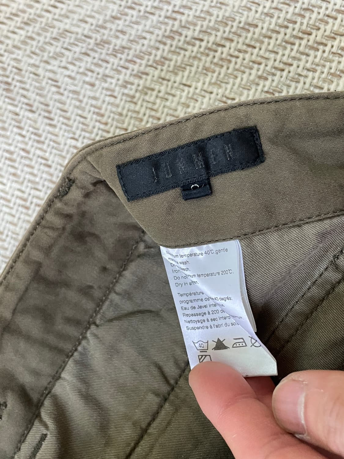 준맨 밀리터리 피치드 워싱 카고팬츠 J03420 상품이미지4