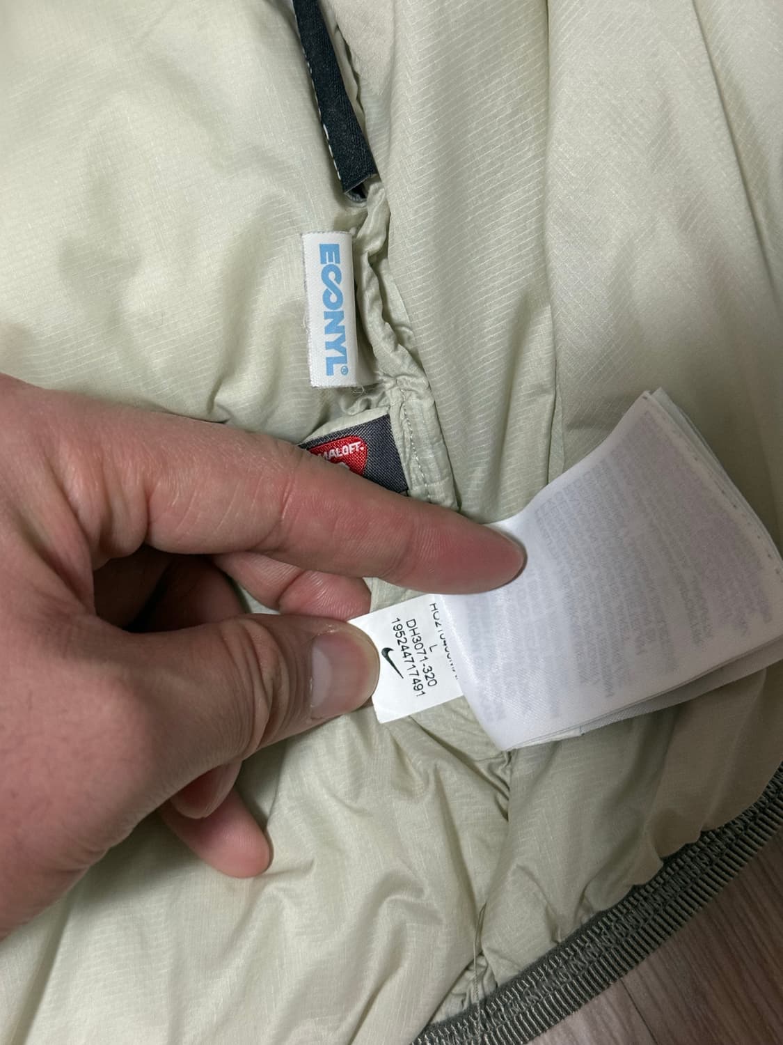 [L] 나이키 ACG 써마핏 루나 레이크 패딩 라이트 아미 상품이미지4