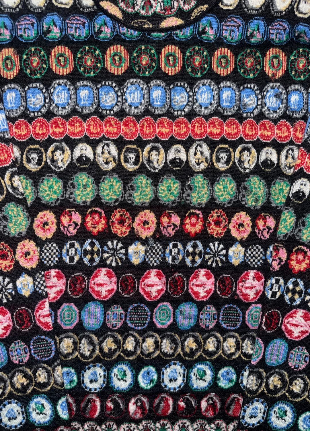 Kenzo Coin pattern High-Neck knit 상품이미지3