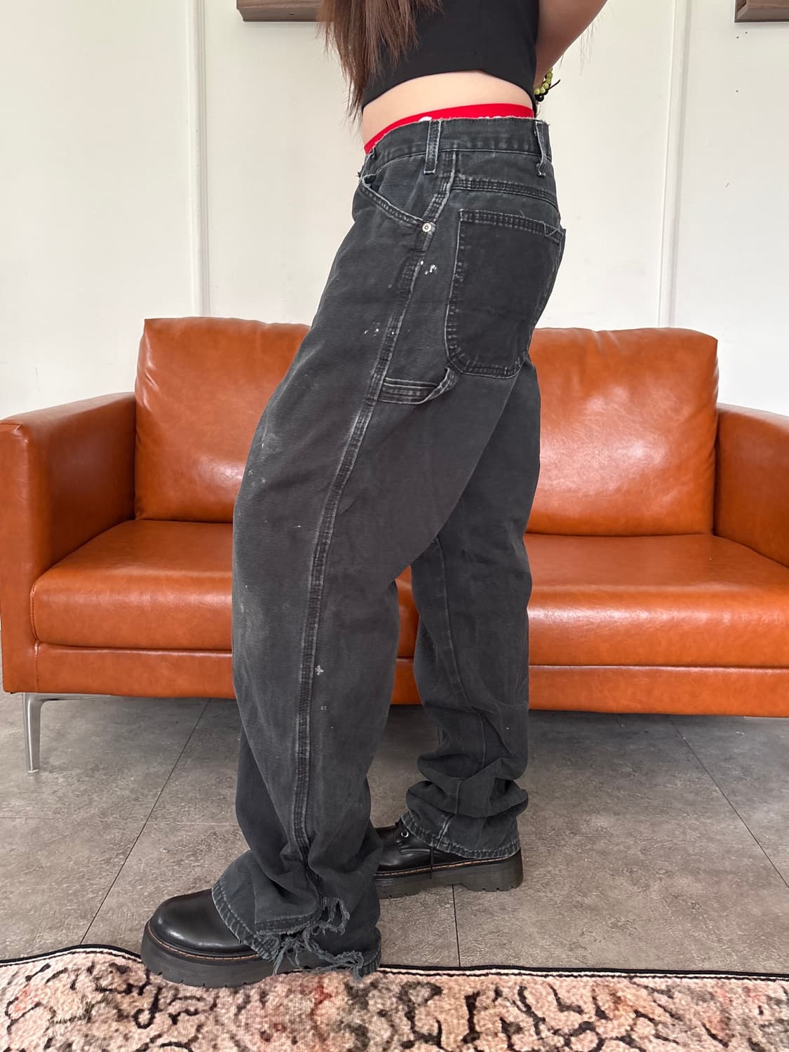 디키즈 워크팬츠 블랙 상품이미지3