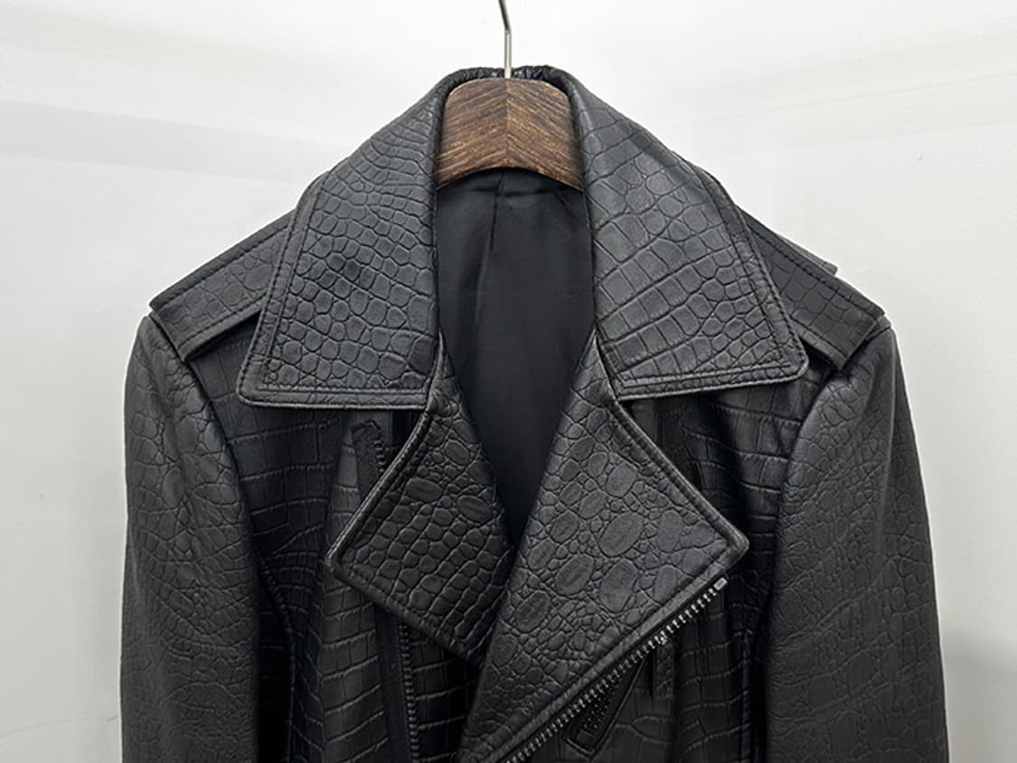 SHEEP SKIN leather jacket (M) 상품이미지2