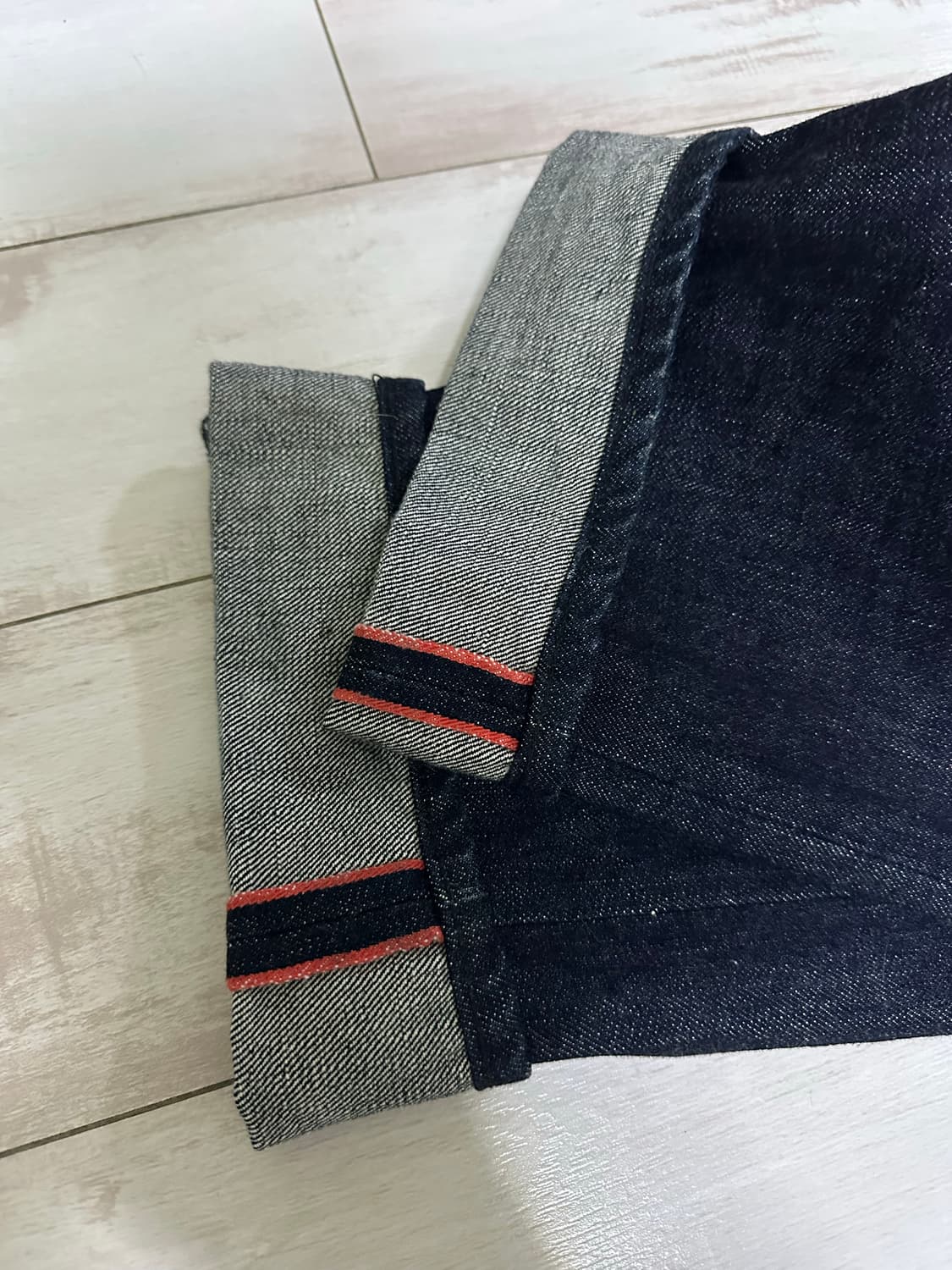 캐피탈 몽키시소코 데님팬츠 32 흑사(블랙) 상품이미지3