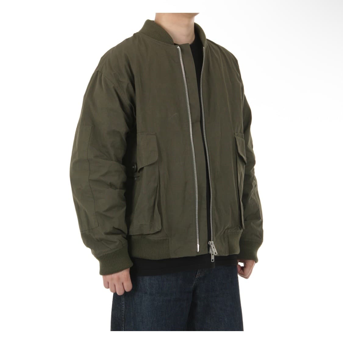 유니드가먼츠 Waxed Extra Jacket (Olive) 38사이즈 상품이미지5
