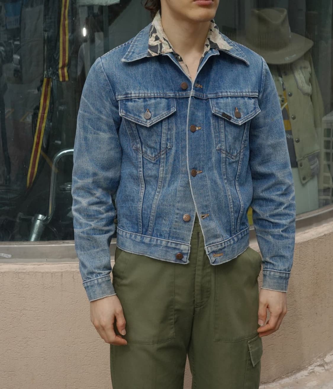 70s sear 웨스턴 데님자켓 상품이미지3