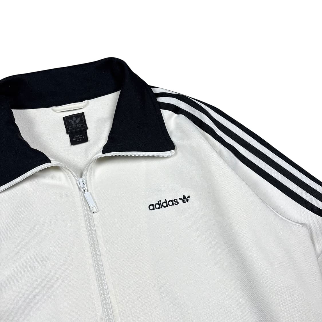 아디다스 화이트컬러 베켄바우어 트랙자켓 상품이미지2