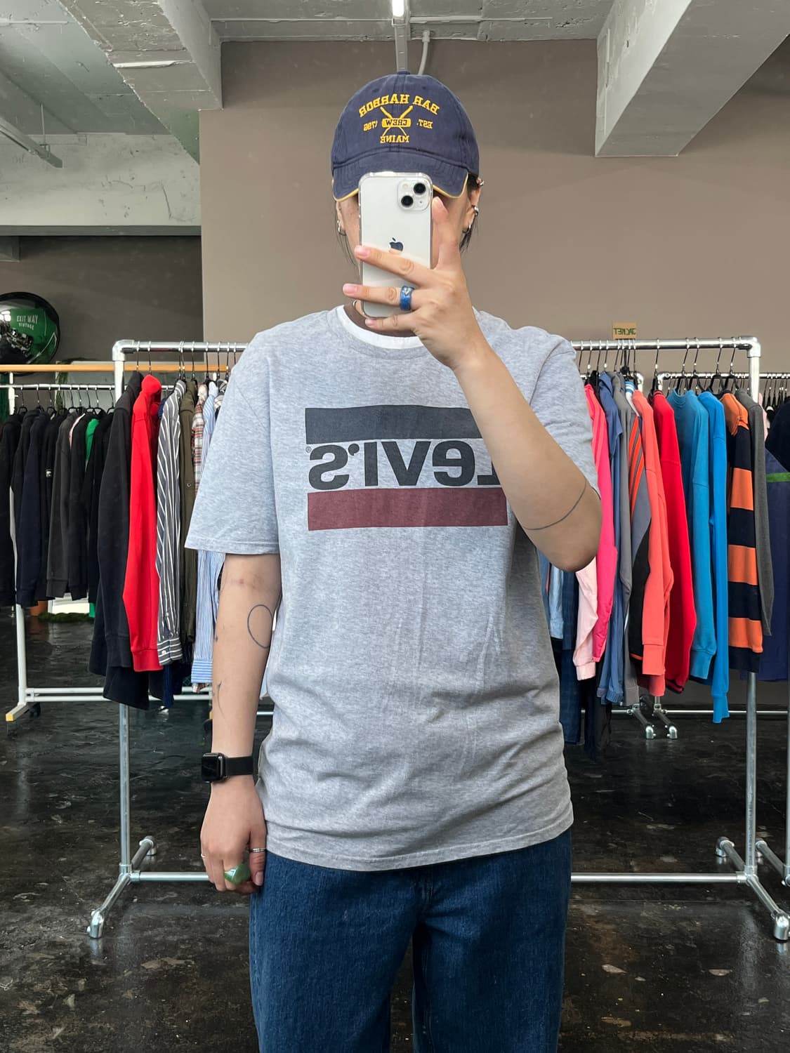 LEVI'S 로고 반팔 티셔츠 상품이미지1