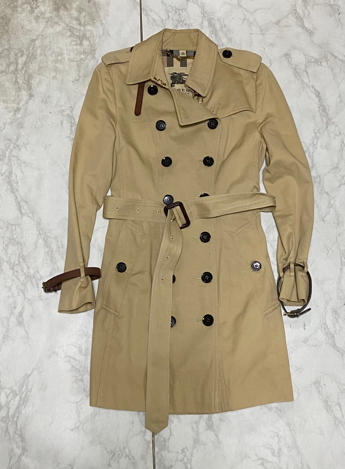 버버리 여성 벨트 코트 자켓 여성90 상품이미지1