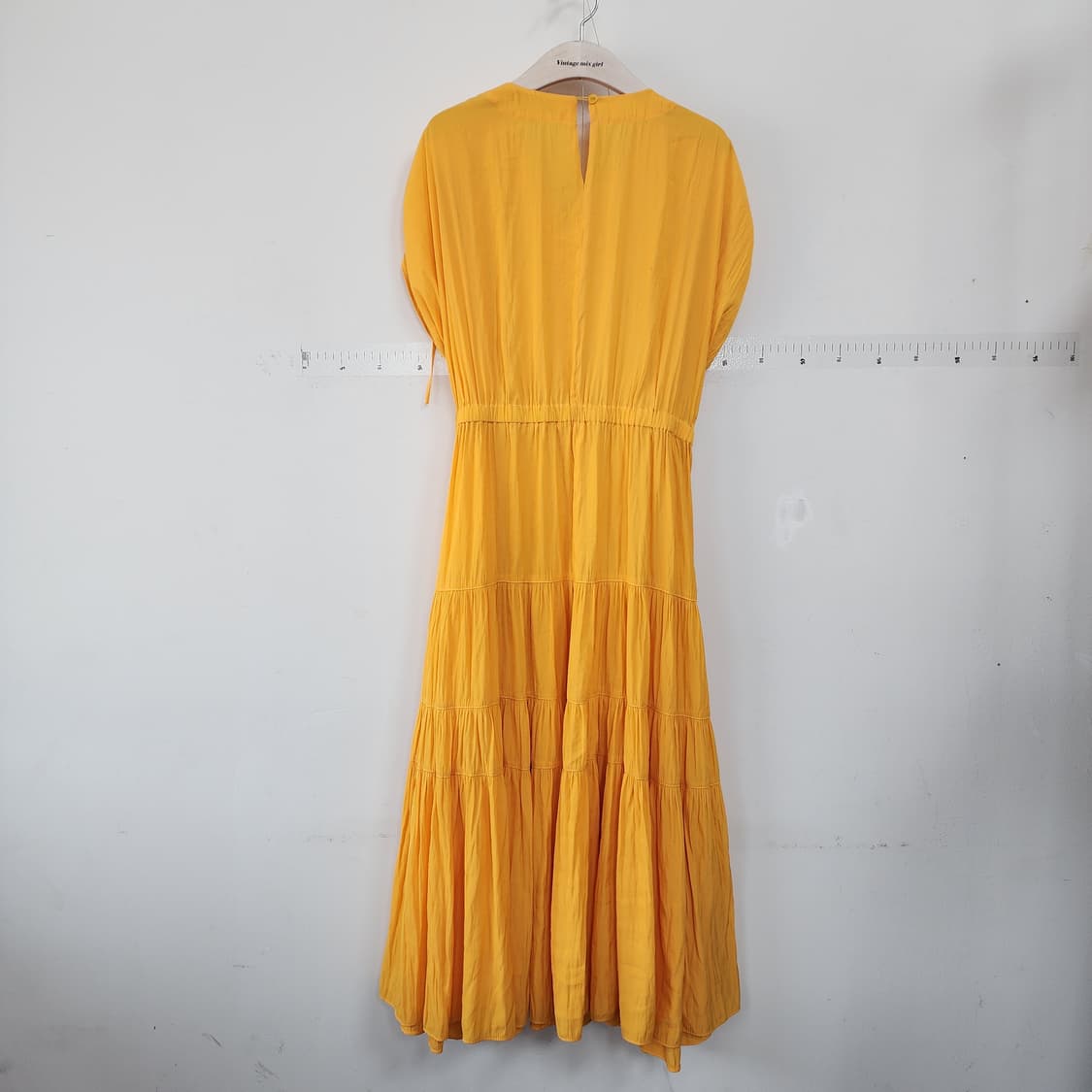 유돈초이 옐로우 롱 원피스 상품이미지4