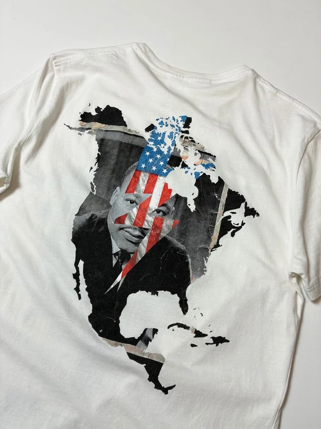 닐바렛 마틴 루터 킹 그래픽 크루넥 반팔 티셔츠 PN9058 상품이미지6