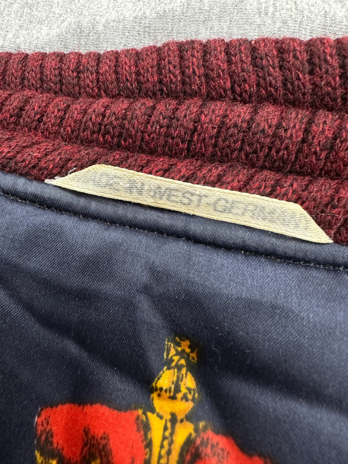 80s Hugo boss 봄버 자켓 XL 상품이미지9