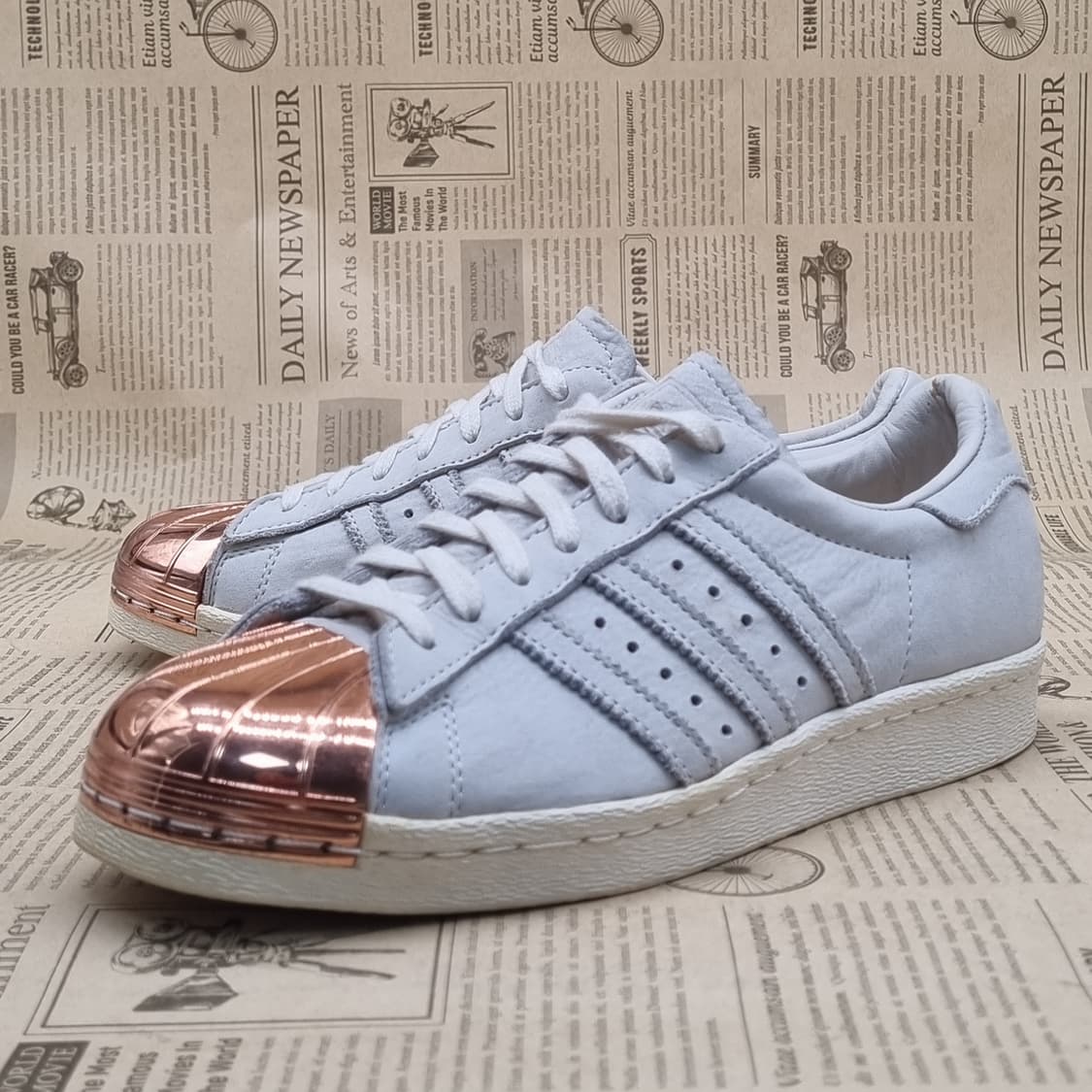 아디다스 슈퍼스타 로즈골드 여성스니커즈235  상품이미지1