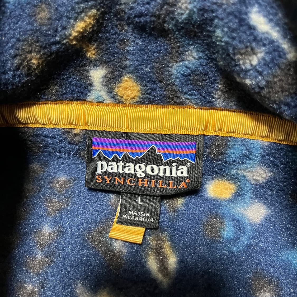 파타고니아 신칠라 패턴 스냅티 L 상품이미지4