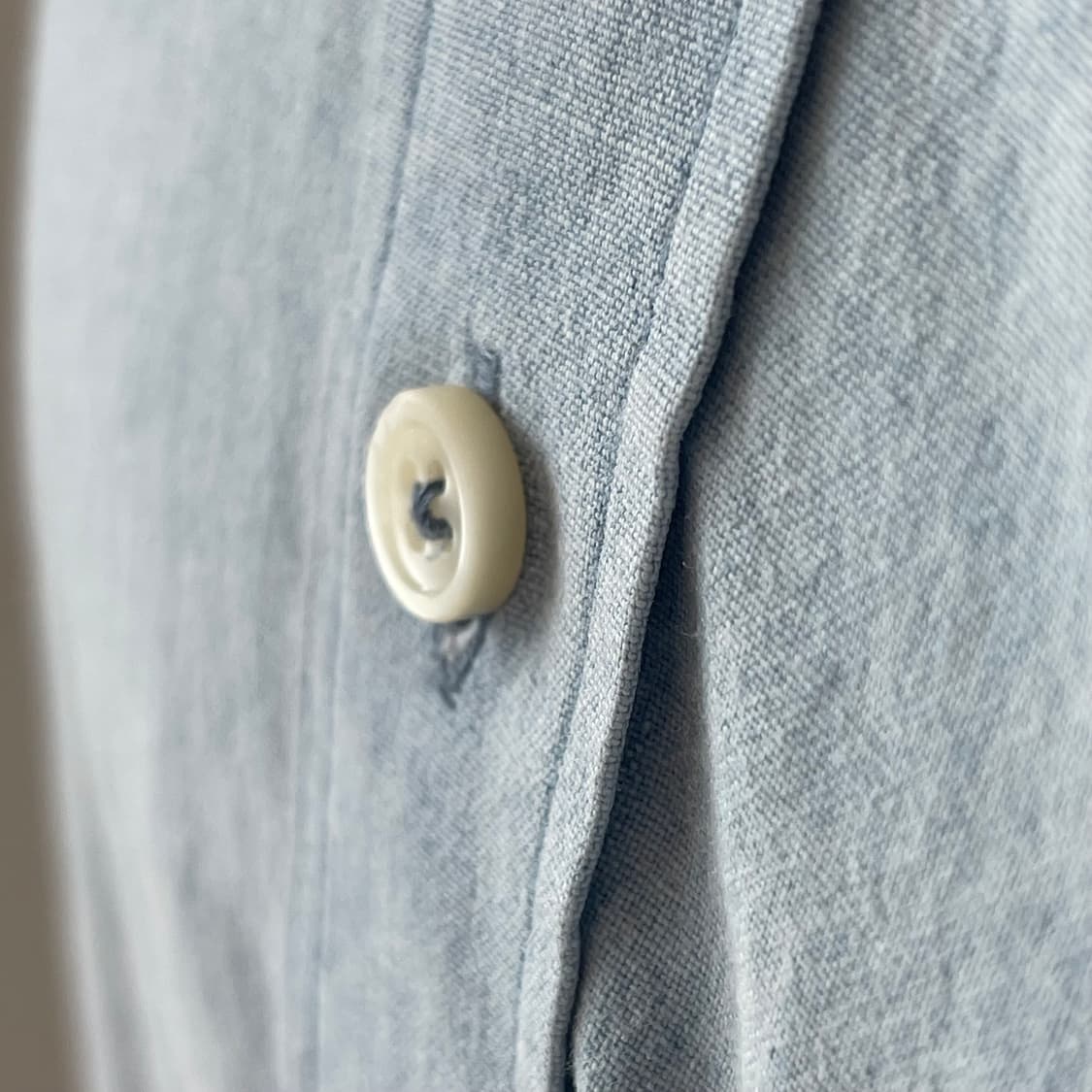 새빌로우 맞춤셔츠 워싱 데님 105~110 상품이미지4