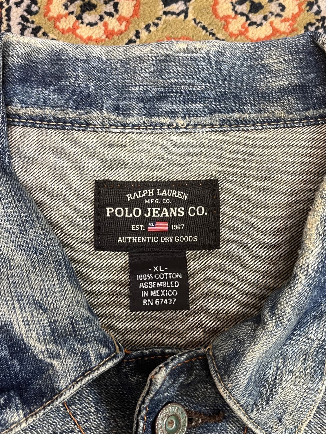 [XL] 폴로 진스 2세대 데님 자켓 상품이미지3