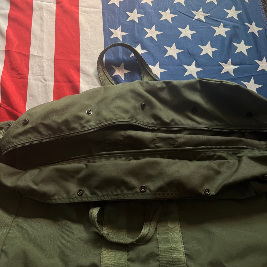 [military] 미군 오리지널 조종사 나일론 키트백 상품이미지2