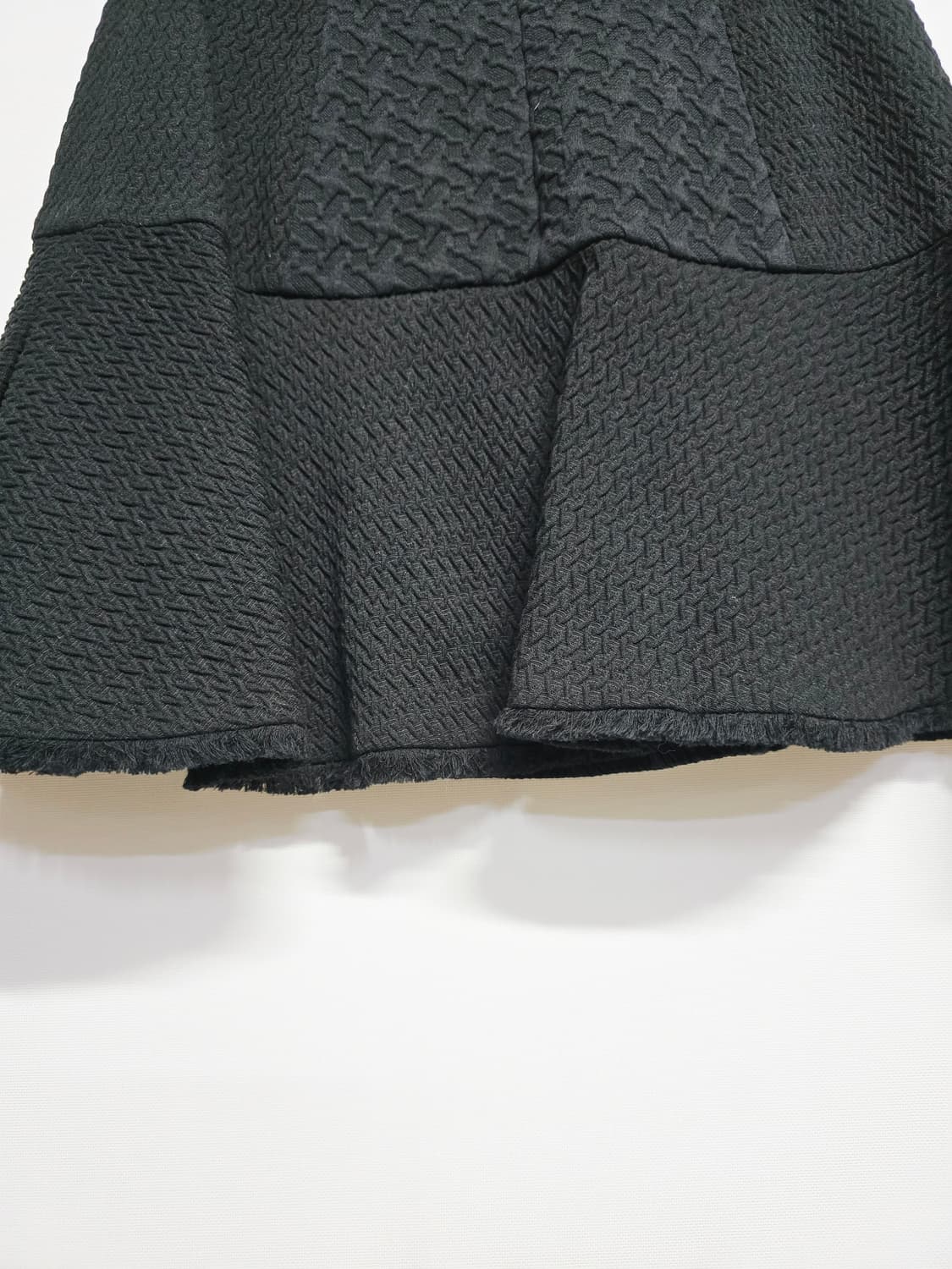 SJSJ 블랙 플레어 미니 스커트 상품이미지5